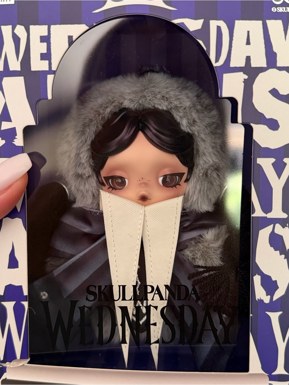 Skull Panda Wednesday pop mart